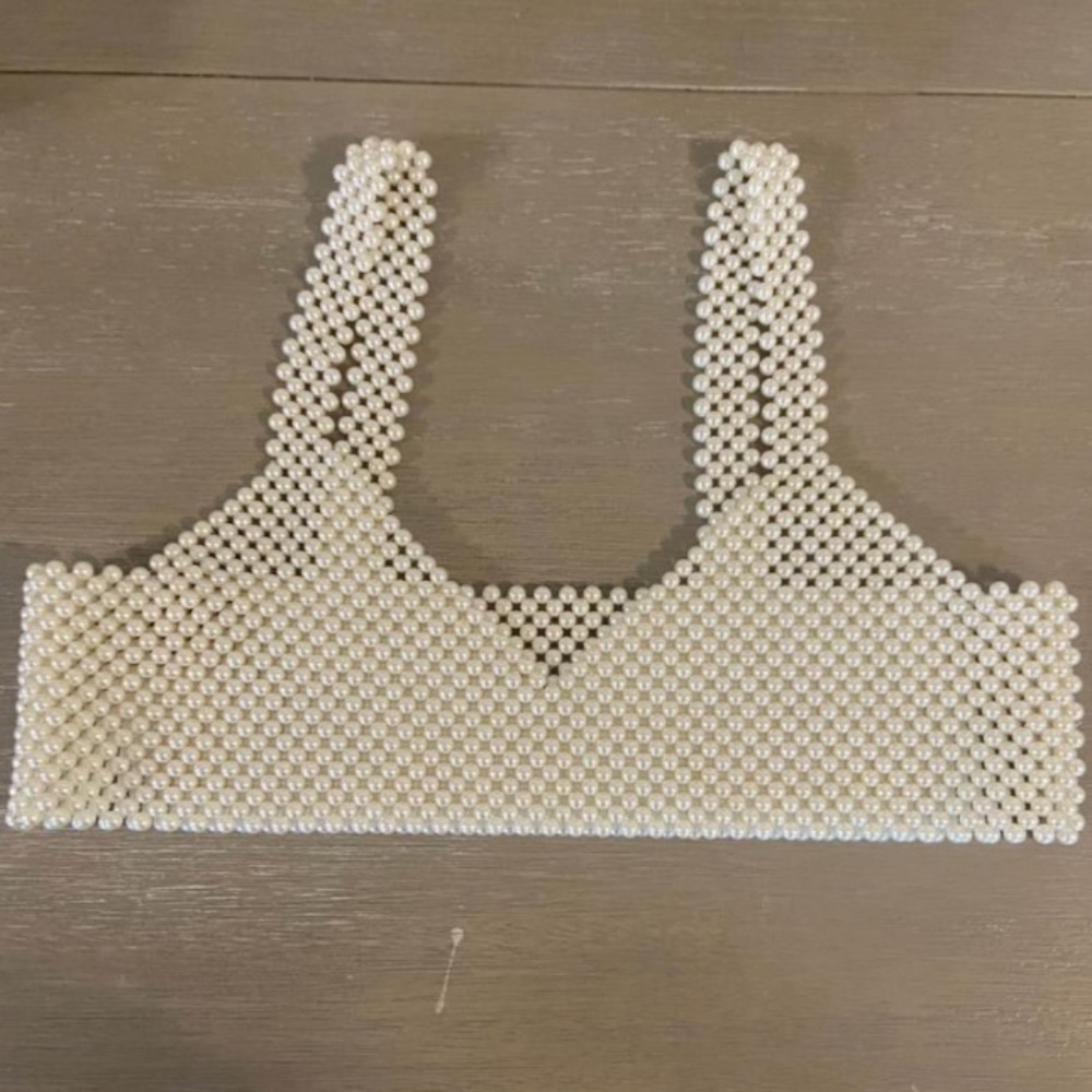 Pearl Bandeau Top